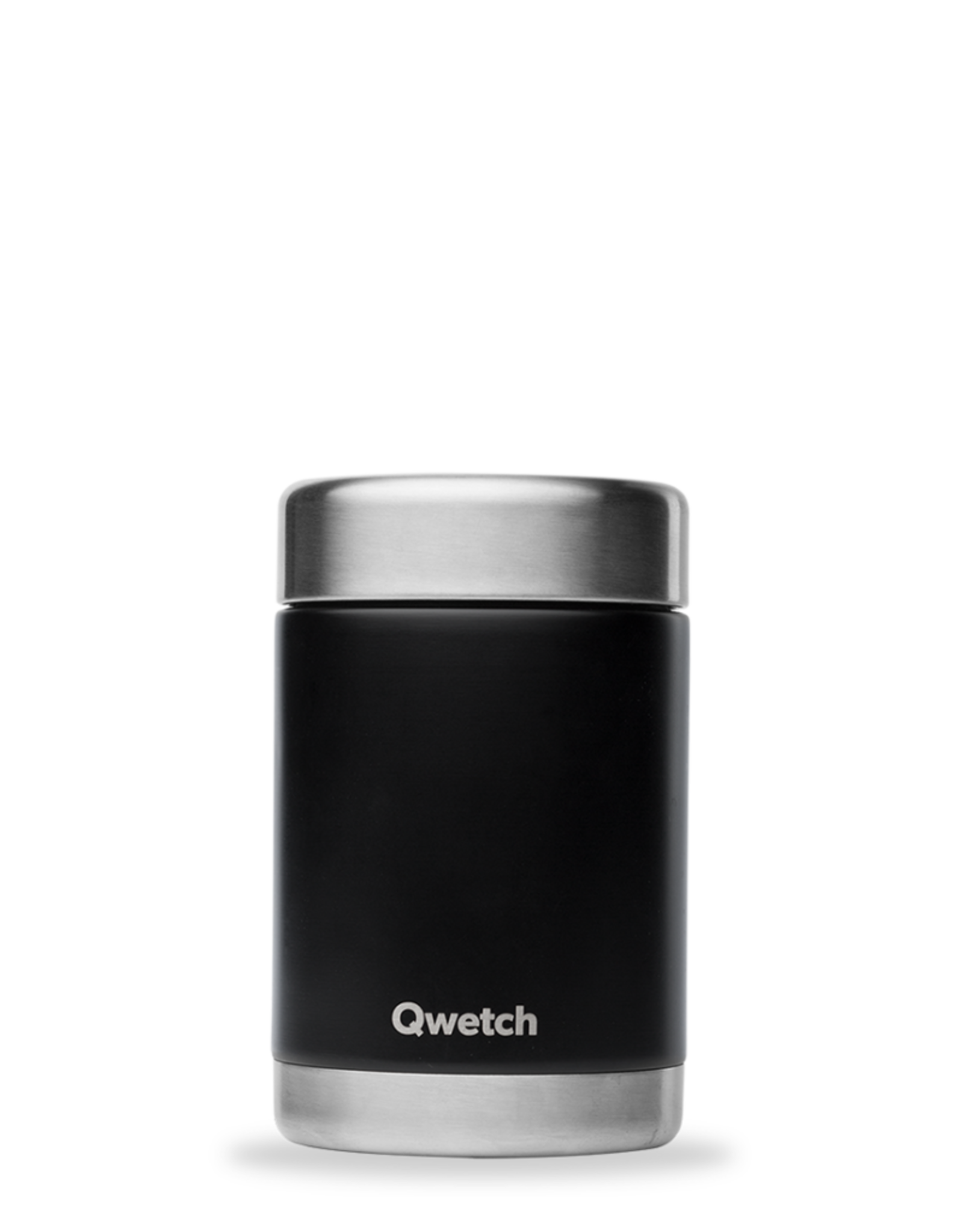 Qwetch Geïsoleerde Soep & Lunch Box - Zwart - 340ml