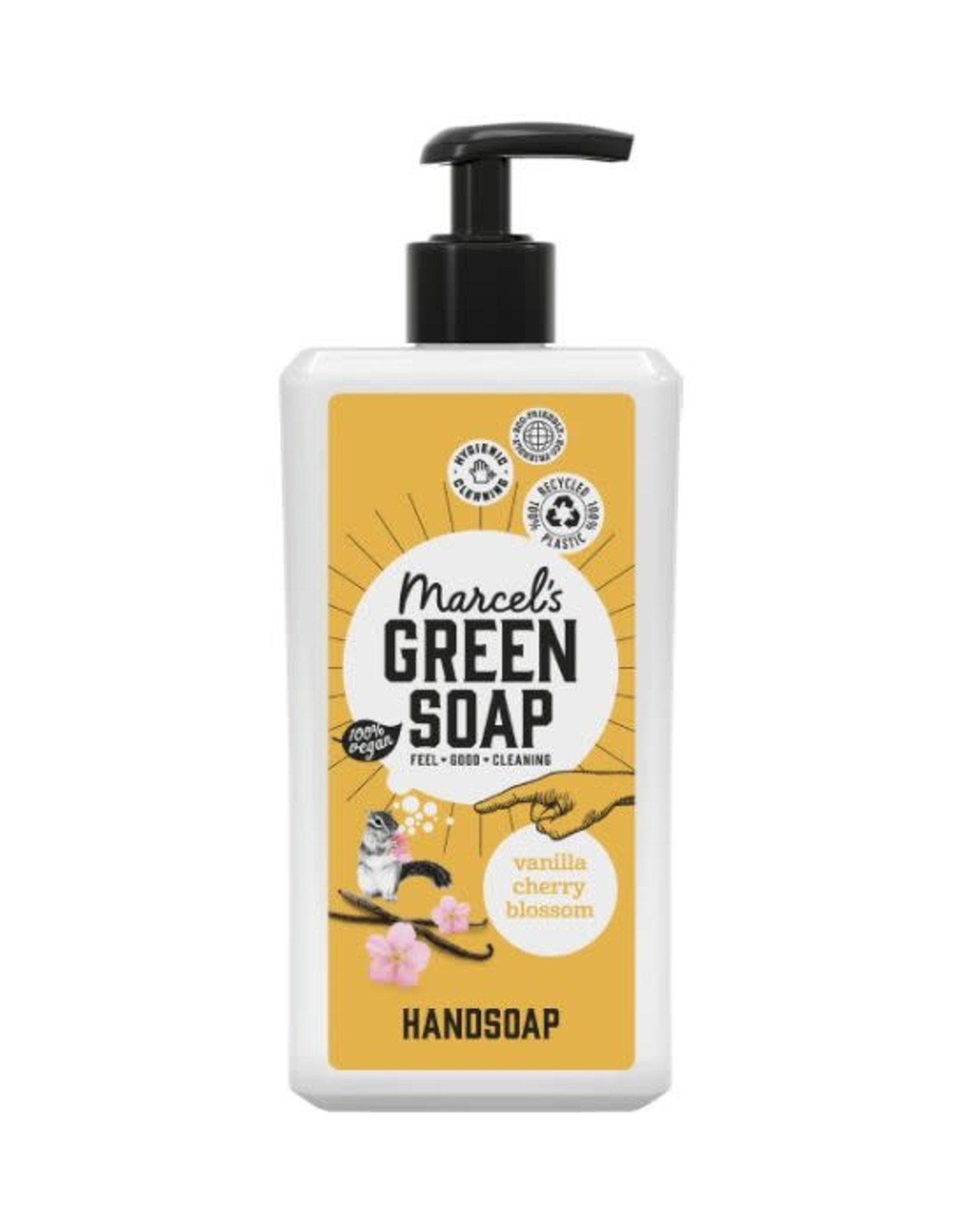 Marcel's Green Soap Handzeep Vanille & Kersenbloesem 500ml