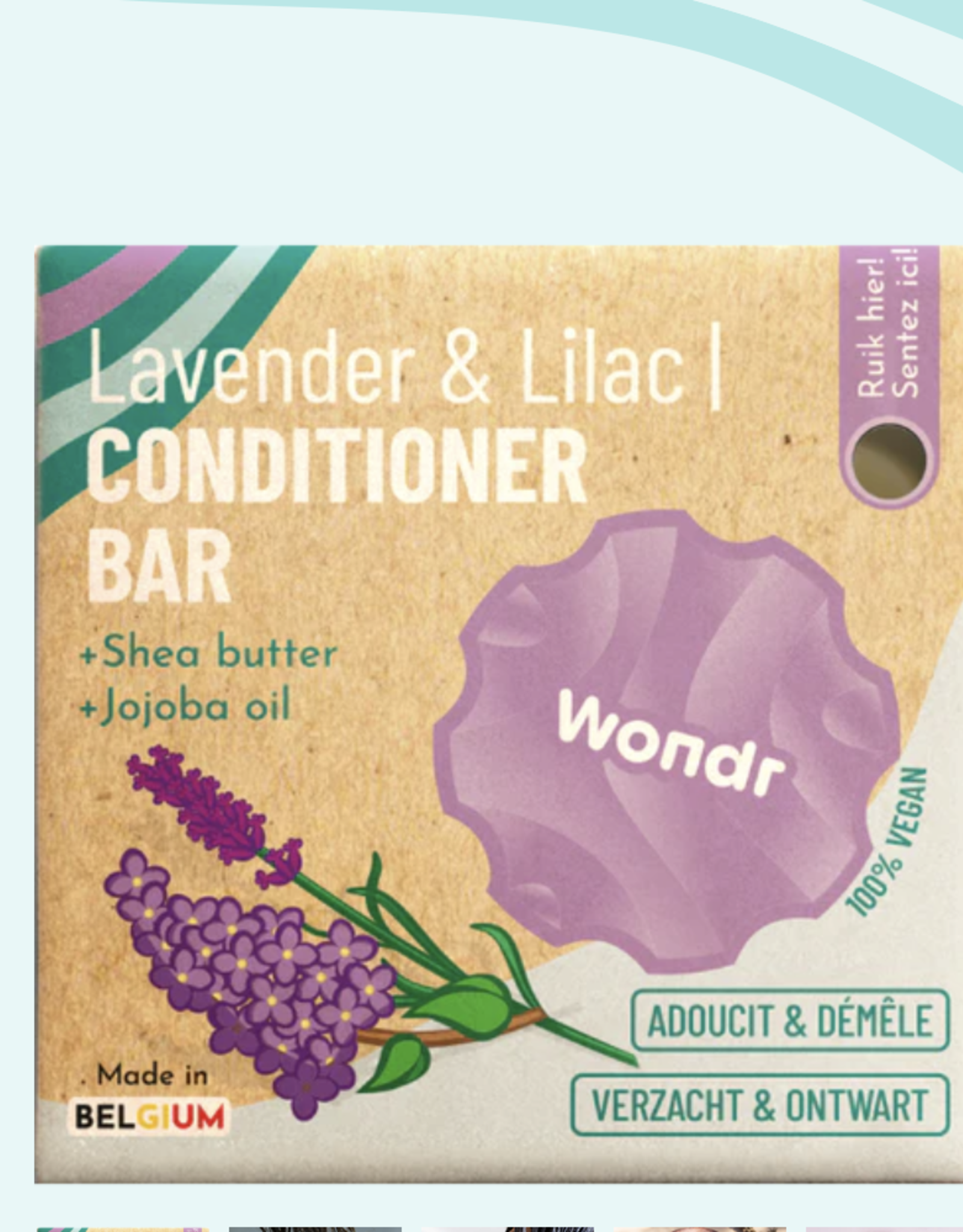 Wondr Purple Healing | Conditioner Bar 55g