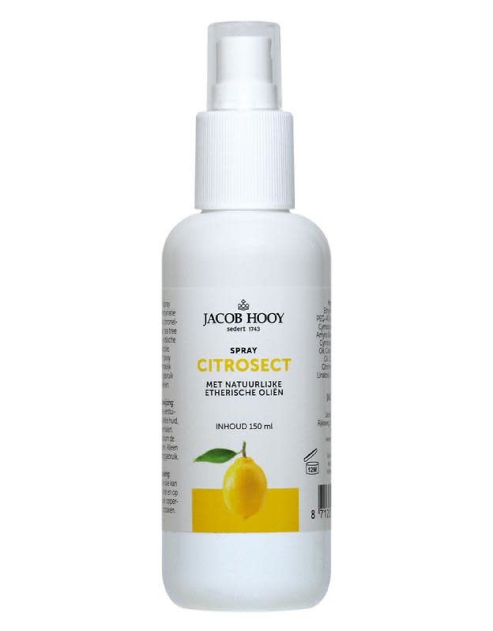 Jacob Hooy Citrosect spray (citronella) 150ml