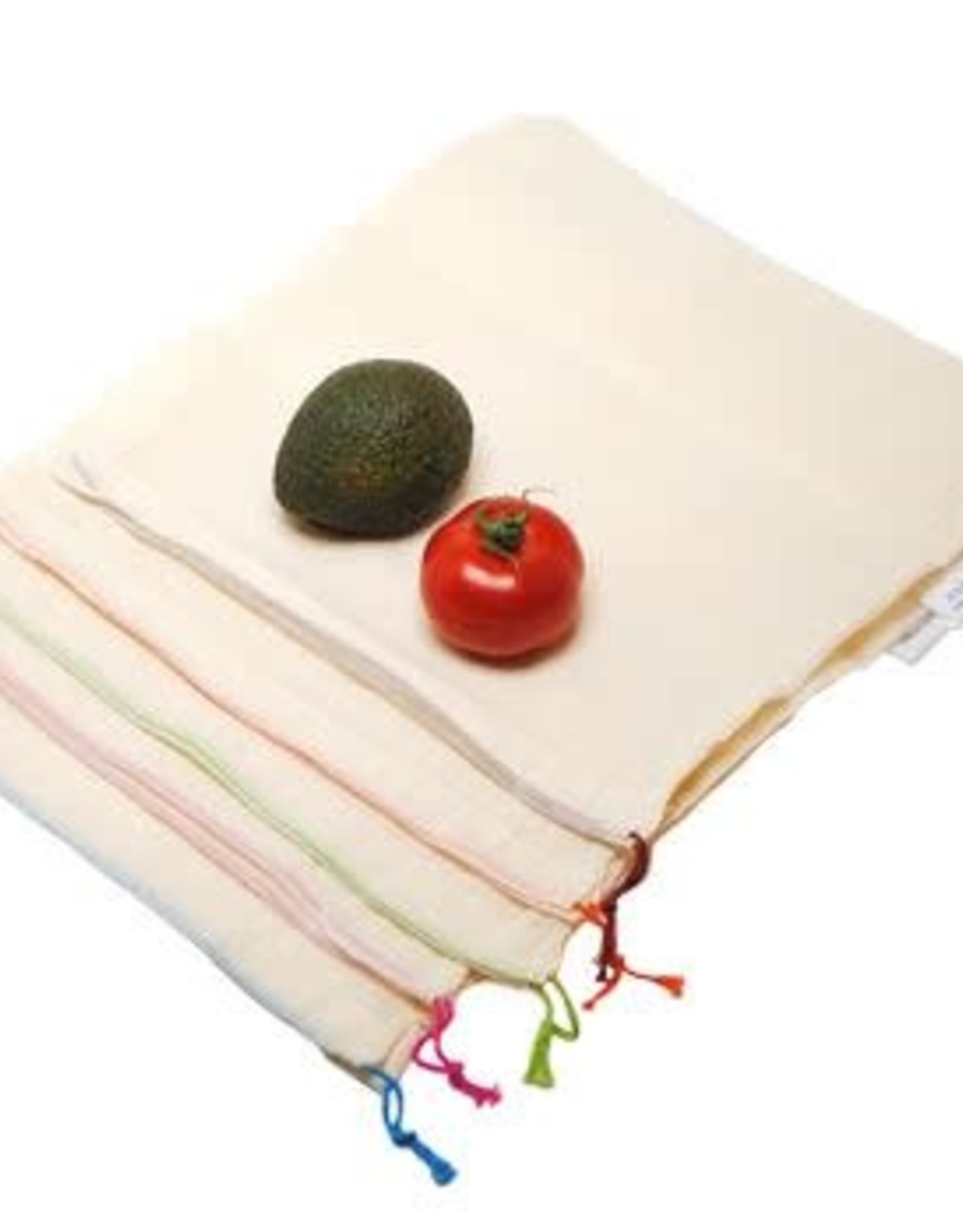 Ah'table Groente- en Fruitzakjes in maat L - 30x33cm - 5st - L - 30 x 33