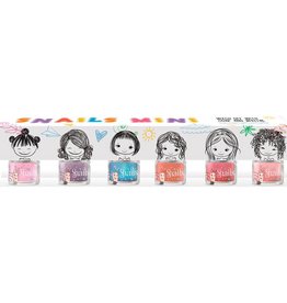 Snails Snails Mini 6-pack: MINI SNAILS 6-pack, Tandenfee, Pinky Pink, Make a wish, PromGirl, Maui, Lava