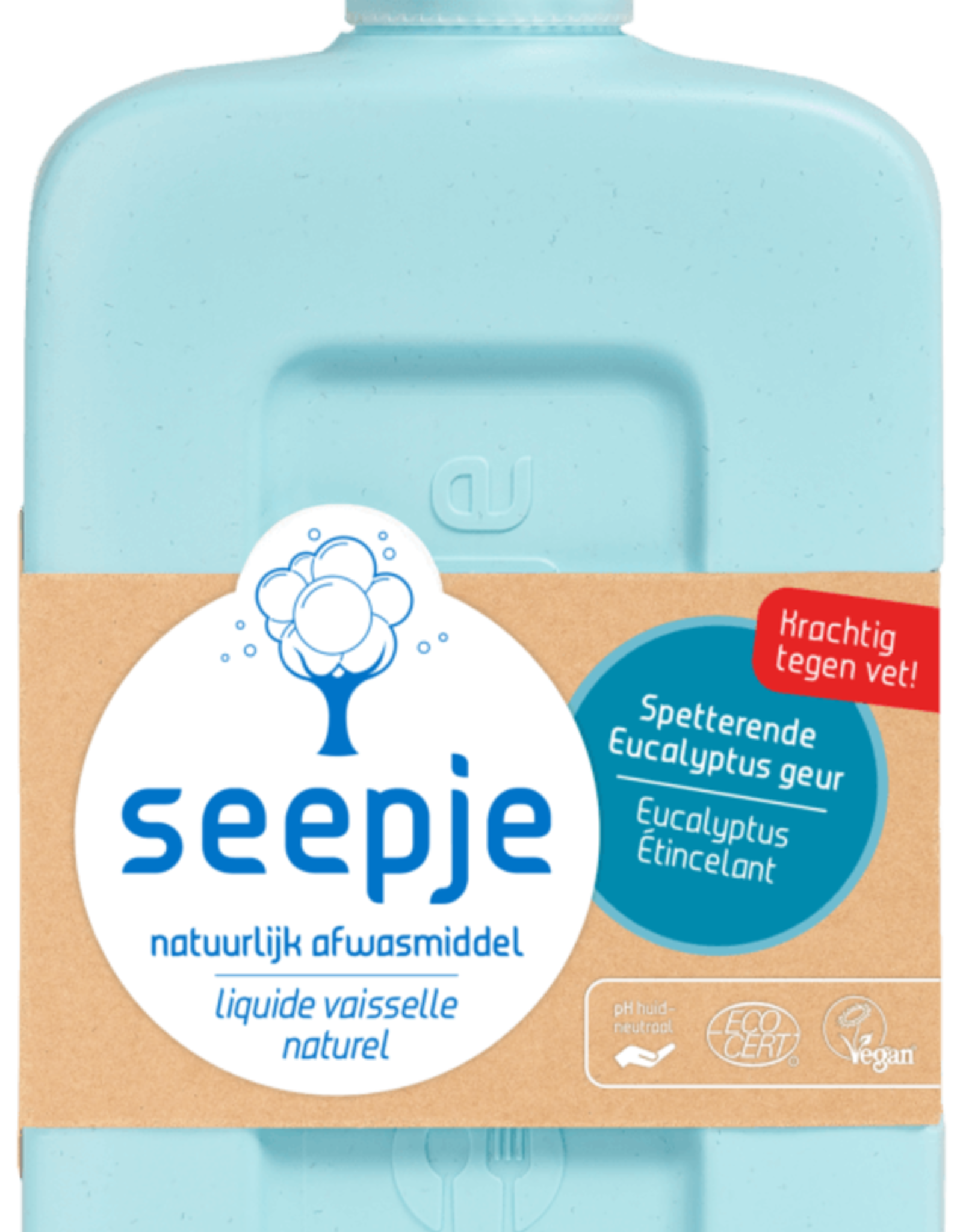 Seepje SEEPJE - afwas Spetterende Eucalyptus geur 500ml