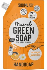 Marcel's Green Soap Handzeep Orange & Jasmin refill 500ml