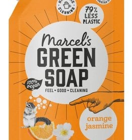 Marcel's Green Soap Handzeep Orange & Jasmin refill 500ml