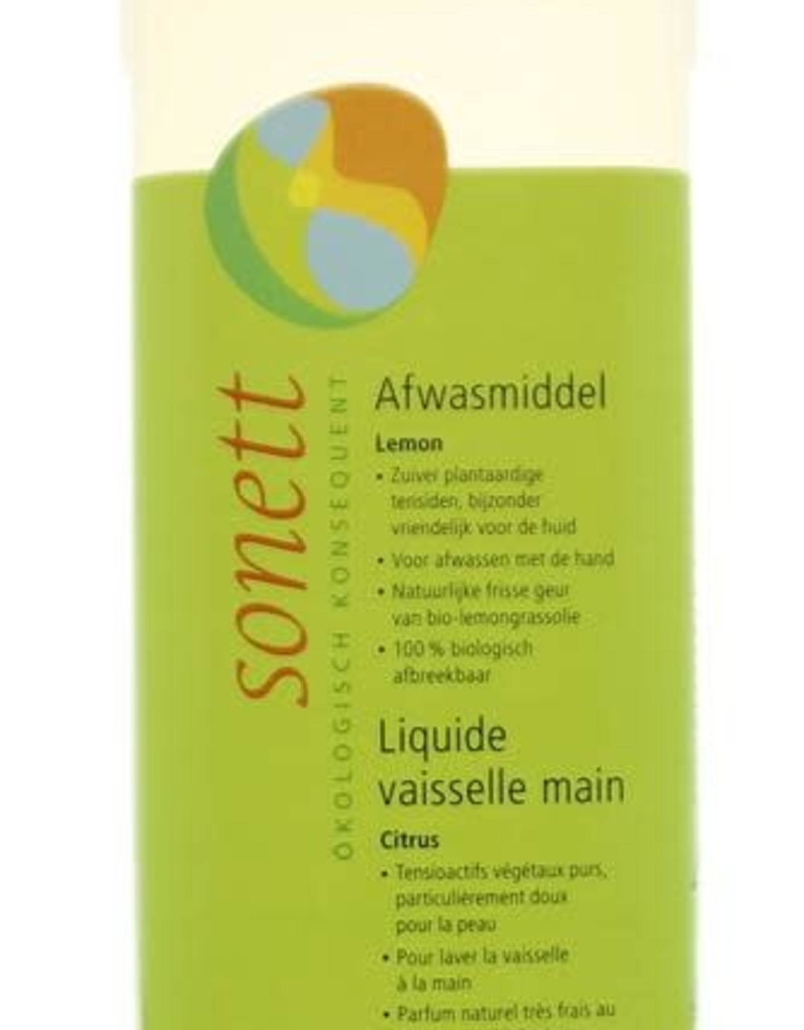 Sonett Afwasmiddel - Sonett 1l