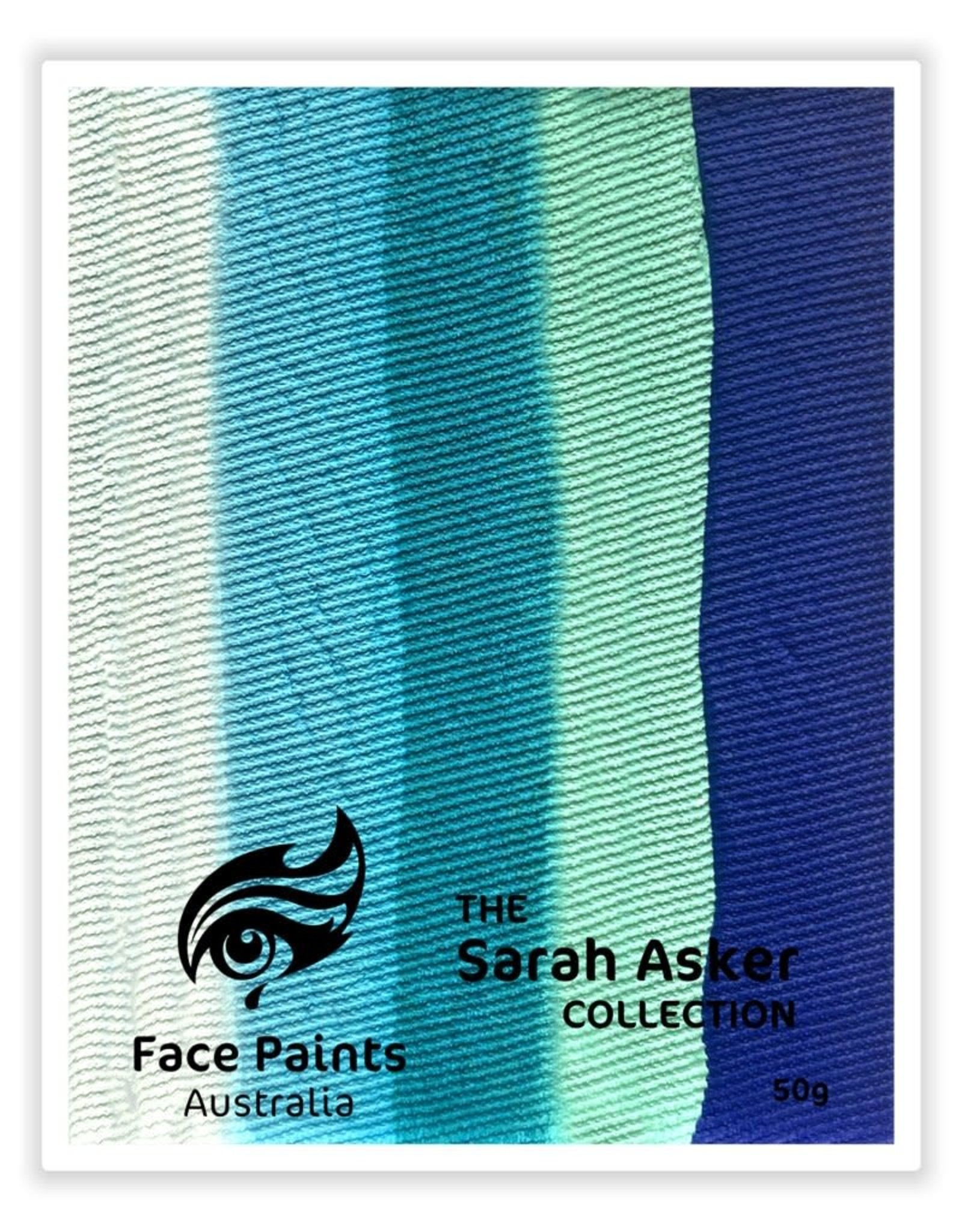 Face Paints Australia Kingfisher combo Cake  FPA - 50g - Sarah Asker collection