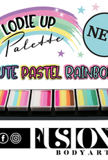 Fusion Fusion Face Painting Palette – Lodie Up Cute Pastel Rainbow Palette 60g