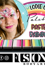 Fusion Fusion Face Painting Palette – Lodie Up Cute Pastel Rainbow Palette 60g