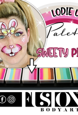 Fusion Fusion Face Painting Palette – Lodie Up Cute Pastel Rainbow Palette 60g