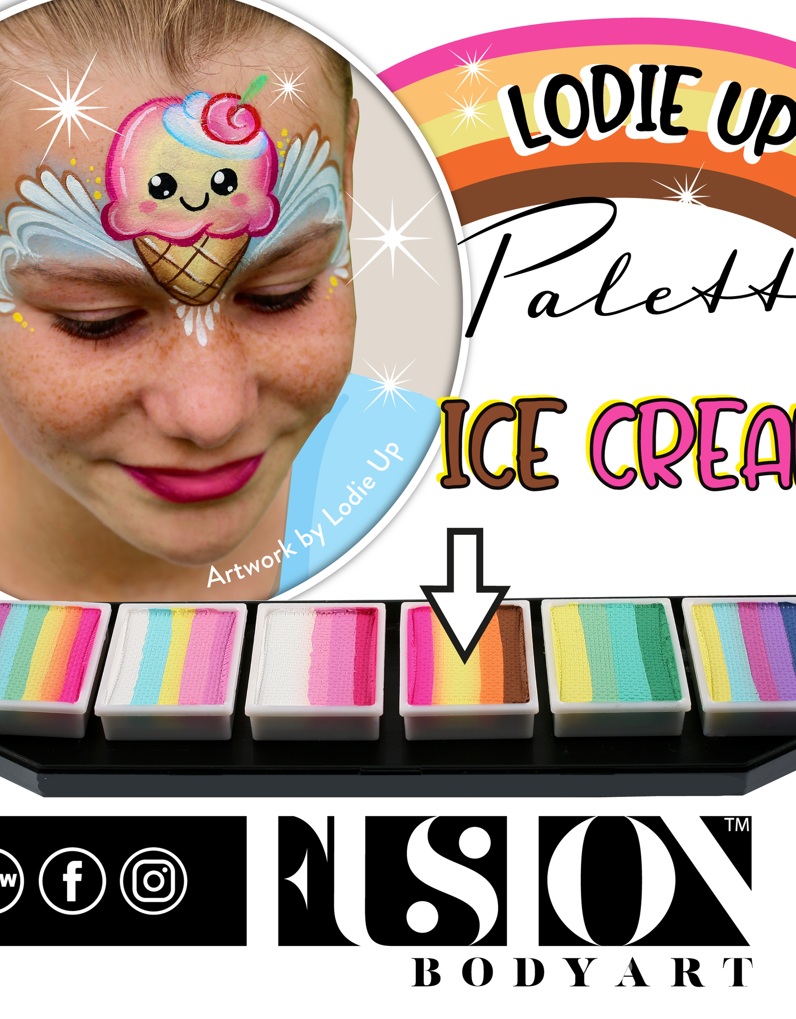 Fusion Fusion Lodie Up Ice Cream 30g
