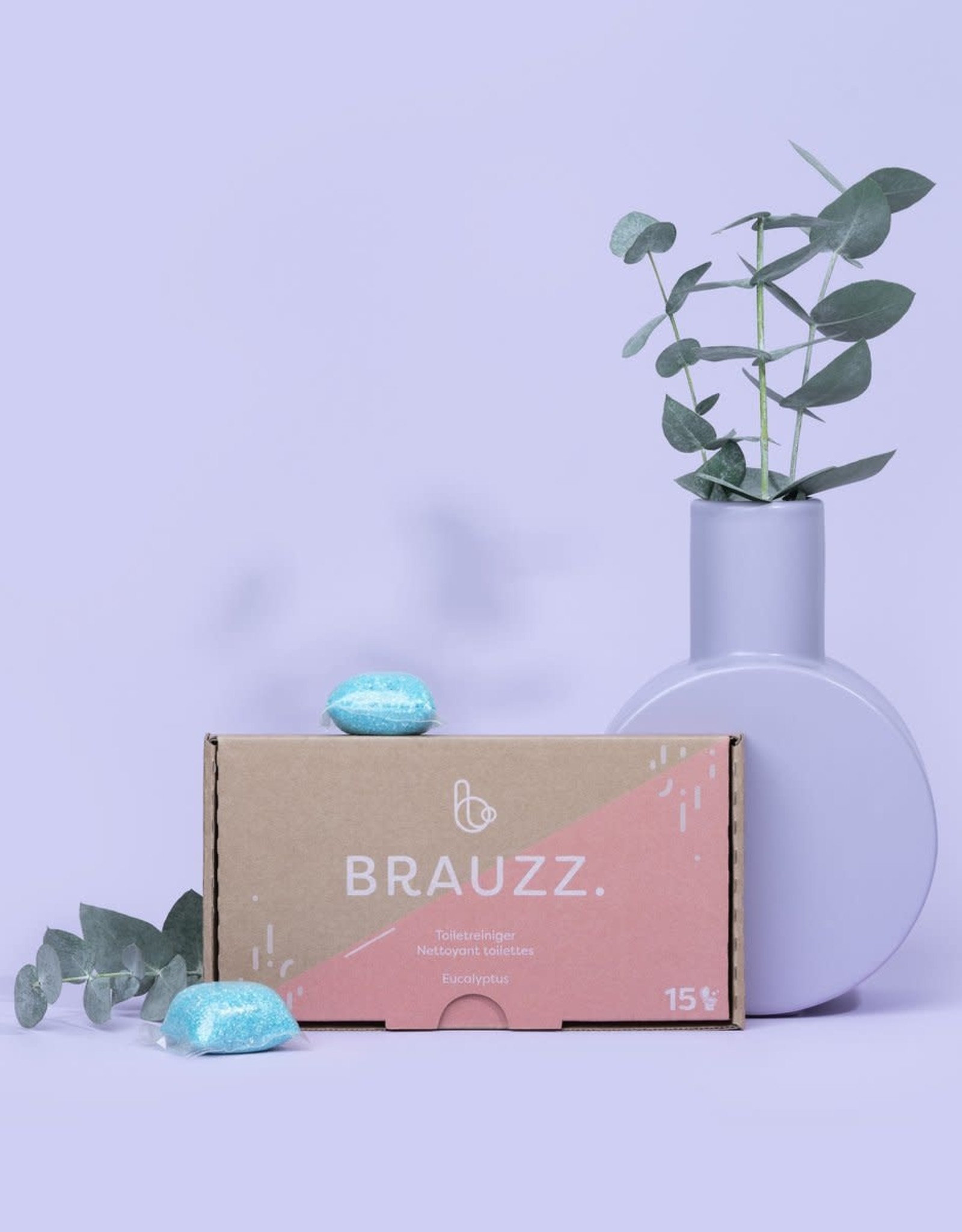 Brauzz BRAUZZ. toiletreiniger Eucalyptus (15 dosissen)