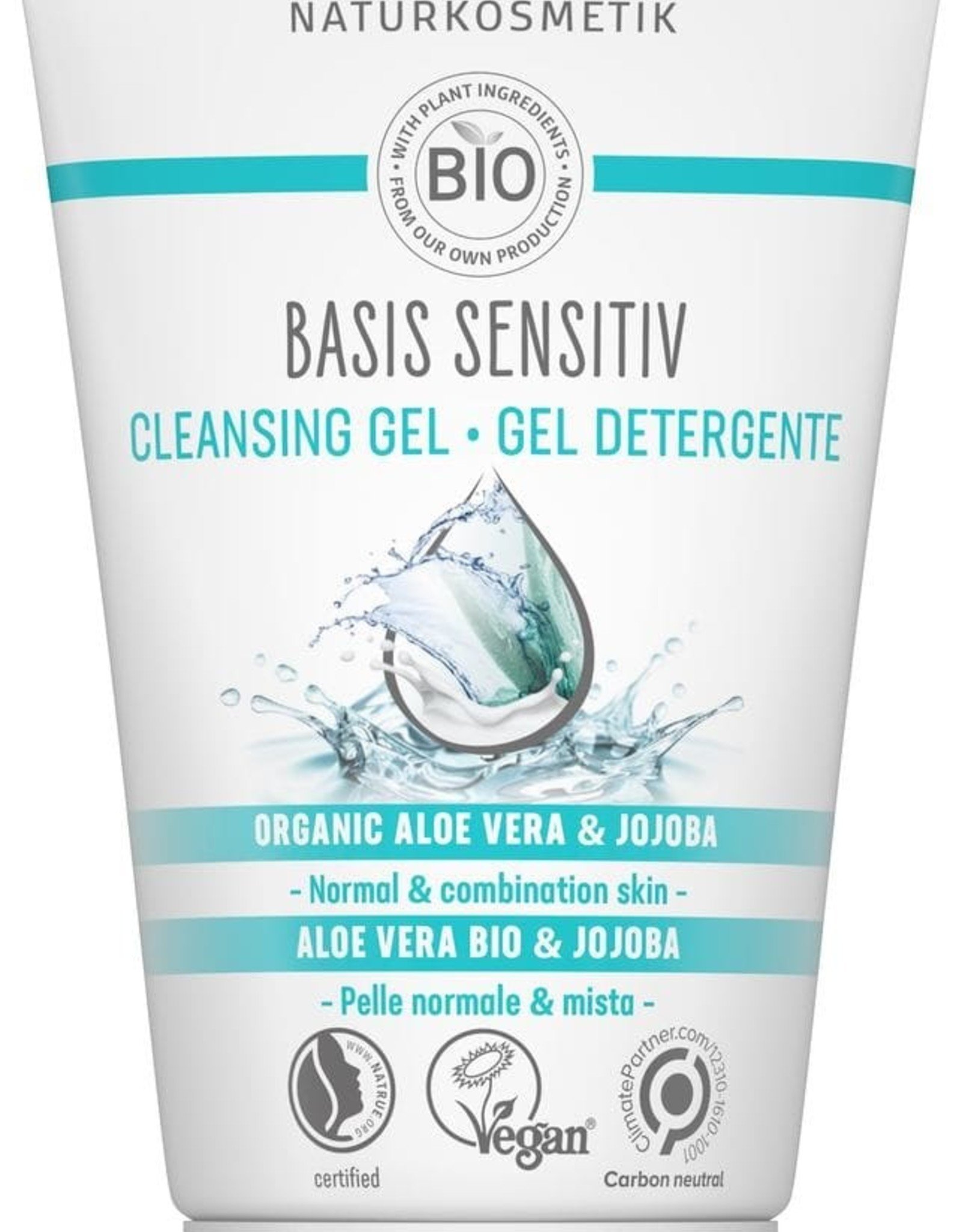 Lavera Basis Sensitive Cleansing Gel 125  ml