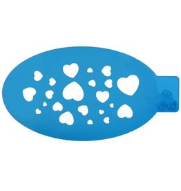 PartyXplosion 42951 - sjabloon Hartjes