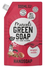 Marcel's Green Soap Handzeep Argan & Oudh refill 500ml