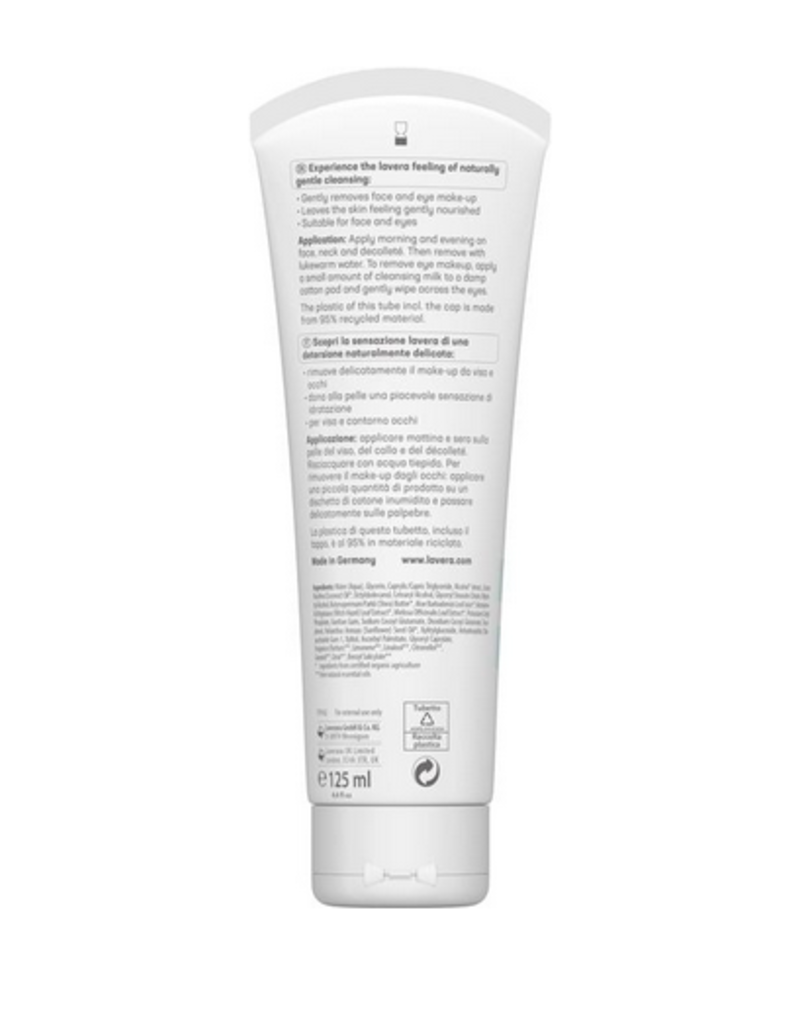 Lavera Basis Sensitive Cleansing Milk 125 ml