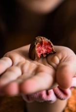 Palimdu Palimdu Cacaodruppels / Kakao drops - Aardbei 64g