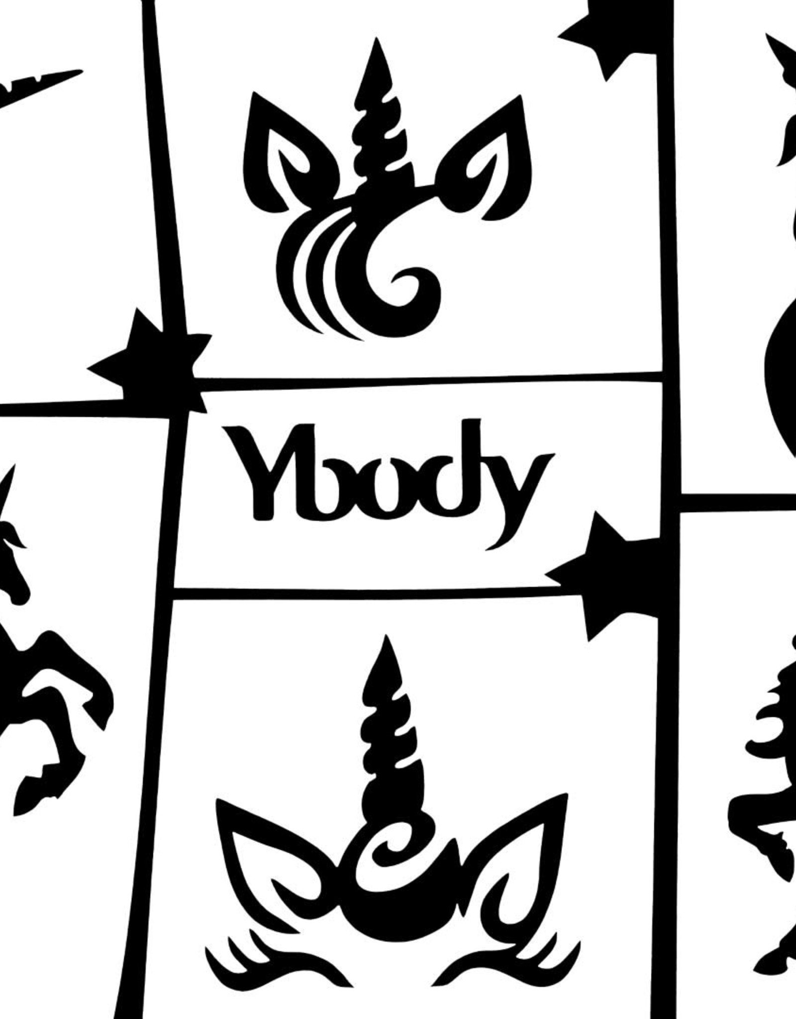 Ybody Ybody - A5 Theme Stencil Unicorn GSB59-0025