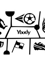 Ybody Ybody - A5 Theme Stencil Soccer GSB59-0023