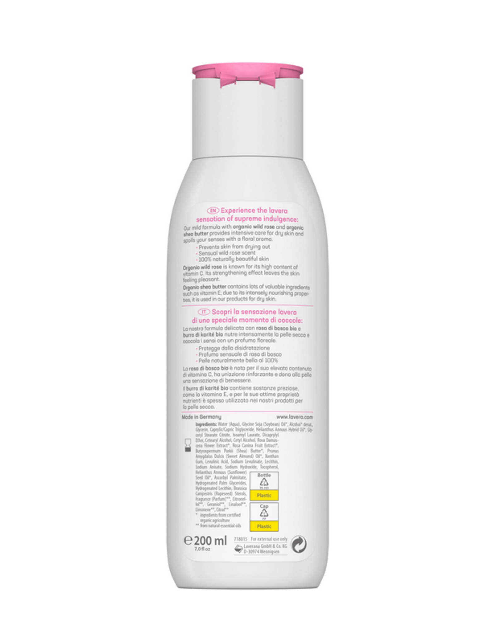 Lavera Bodylotion delicate bio 200 Milliliter