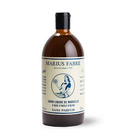 Marius Fabre Nature Marseille zeep zonder parfum navul 1l