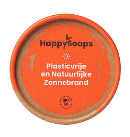 Happy Soaps plasticvrije en natuurlijke zonnebrand SPF 50