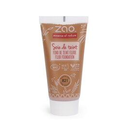 Zao ZAO Refill Silk Foundation 821 (Tiramisu Tan) [30ml]