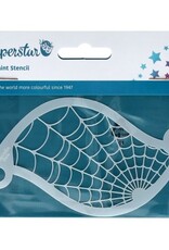 Superstar Face Paint Stencil Spiderweb 77011