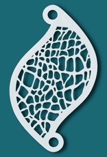 Superstar Face Paint Stencil Reptile 77006 Superstar Face Paint Stencil Reptile 77006