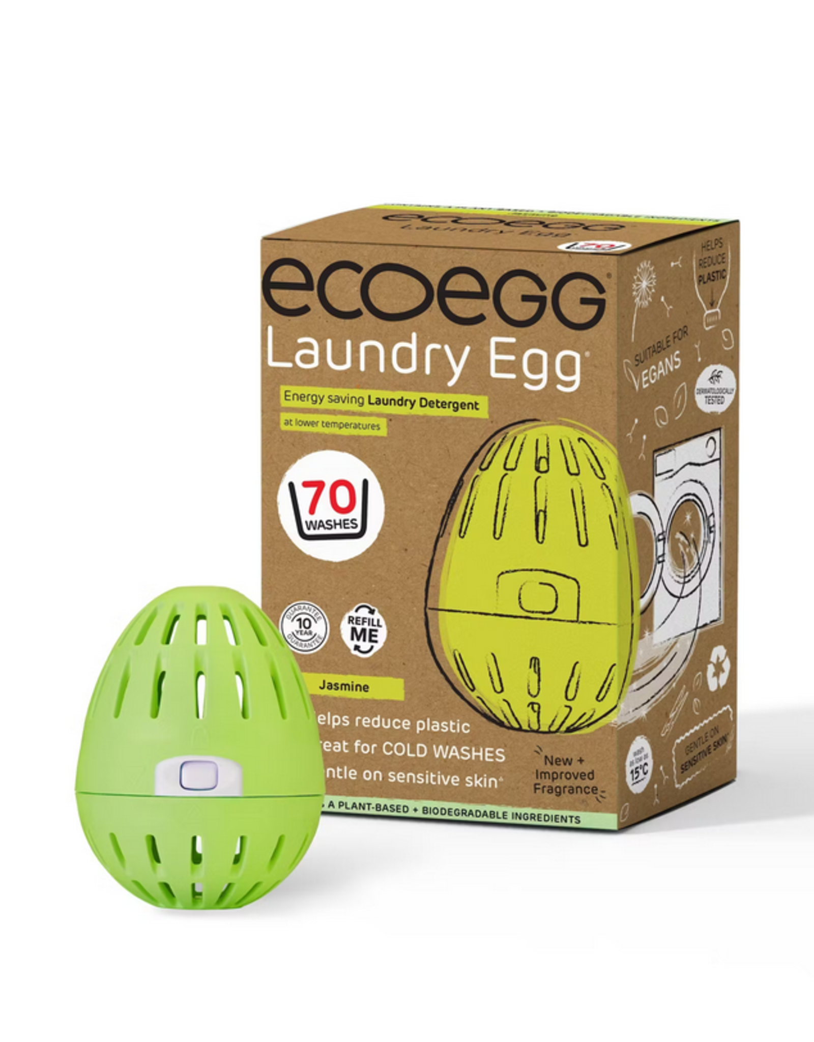 Ecoegg Ecoegg Laundry Egg  Jasmine - 70 washes