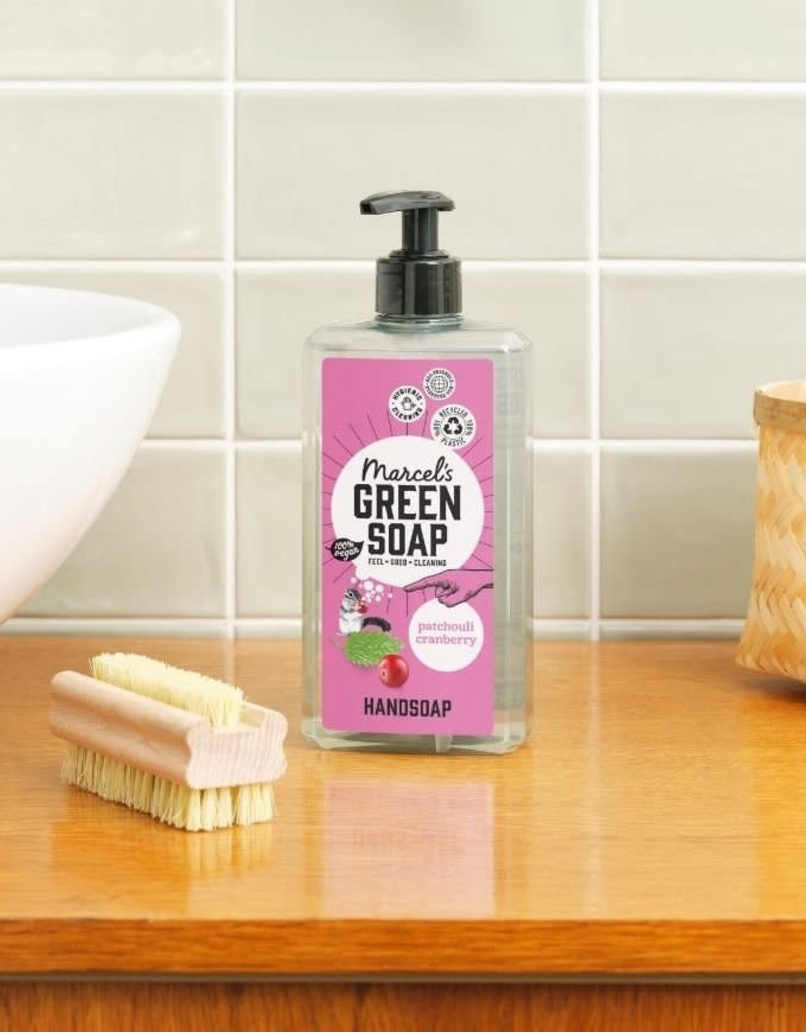 Marcel's Green Soap Handzeep Patchouli & Cranberry 500 ml