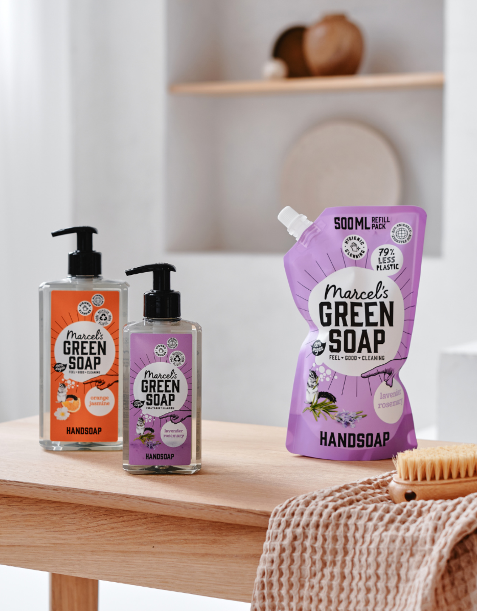 Marcel's Green Soap Handzeep Lavender & Rosemary 500 ml