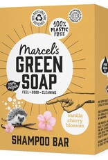 Marcel's Green Soap Shampoo bar vanilla & cherry 90g