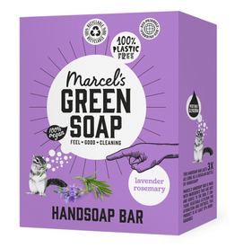 Marcel's Green Soap Handzeep Bar Lavendel & Rozemarijn 90g