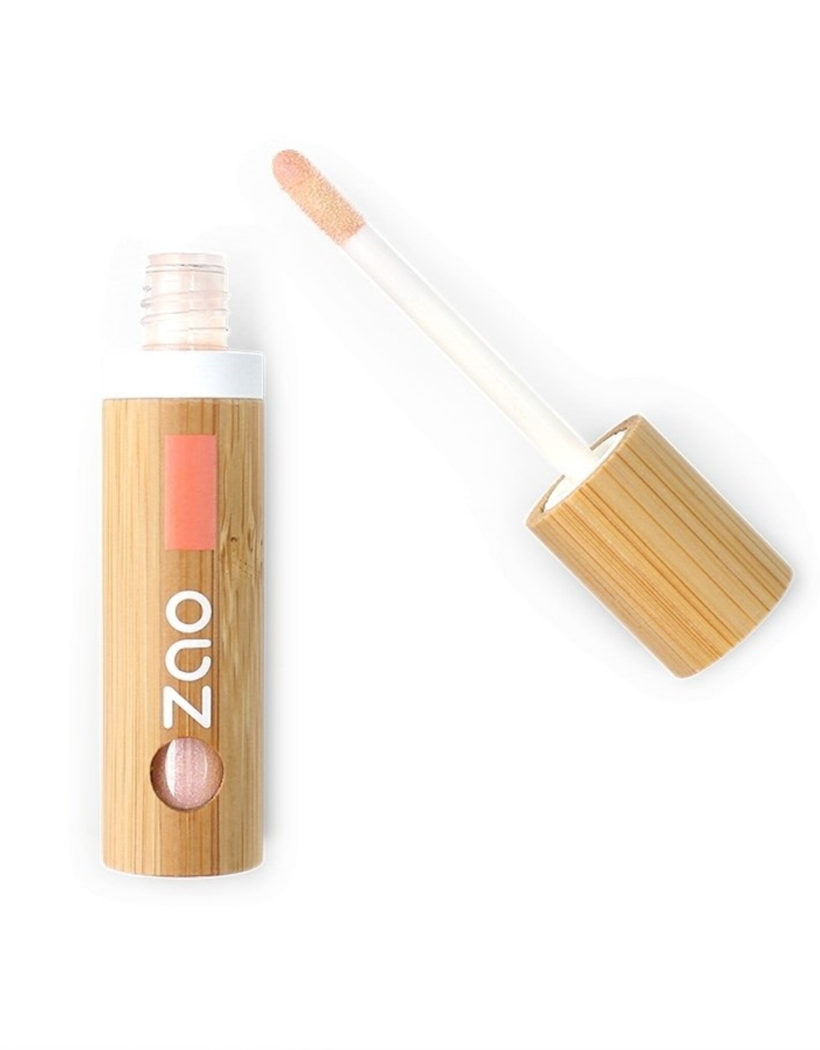 Zao ZAO Bamboo lipgloss 017 (Iridescent Nude) 3.8 ml