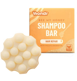 Wondr Limited Edition Shampoo Bar - Bee My Honey - hair repair  110g