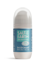 Salt of the Earth Ocean & Coconut Refillable Roll-On Deodorant COSMOS Natural 75ml