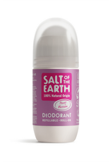 Salt of the Earth Peony Blossom Refillable Roll-On Deodorant COSMOS Natural 75ml