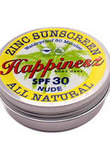 Happinesz Natuurlijke zinkoxide zonnebrandcrèmes SPF30 - Nude 60g