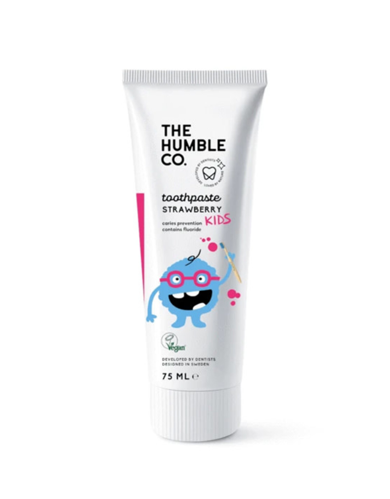 The Humble Co. Humble Natural Toothpaste Kids Strawberry with Fluoride 75ml