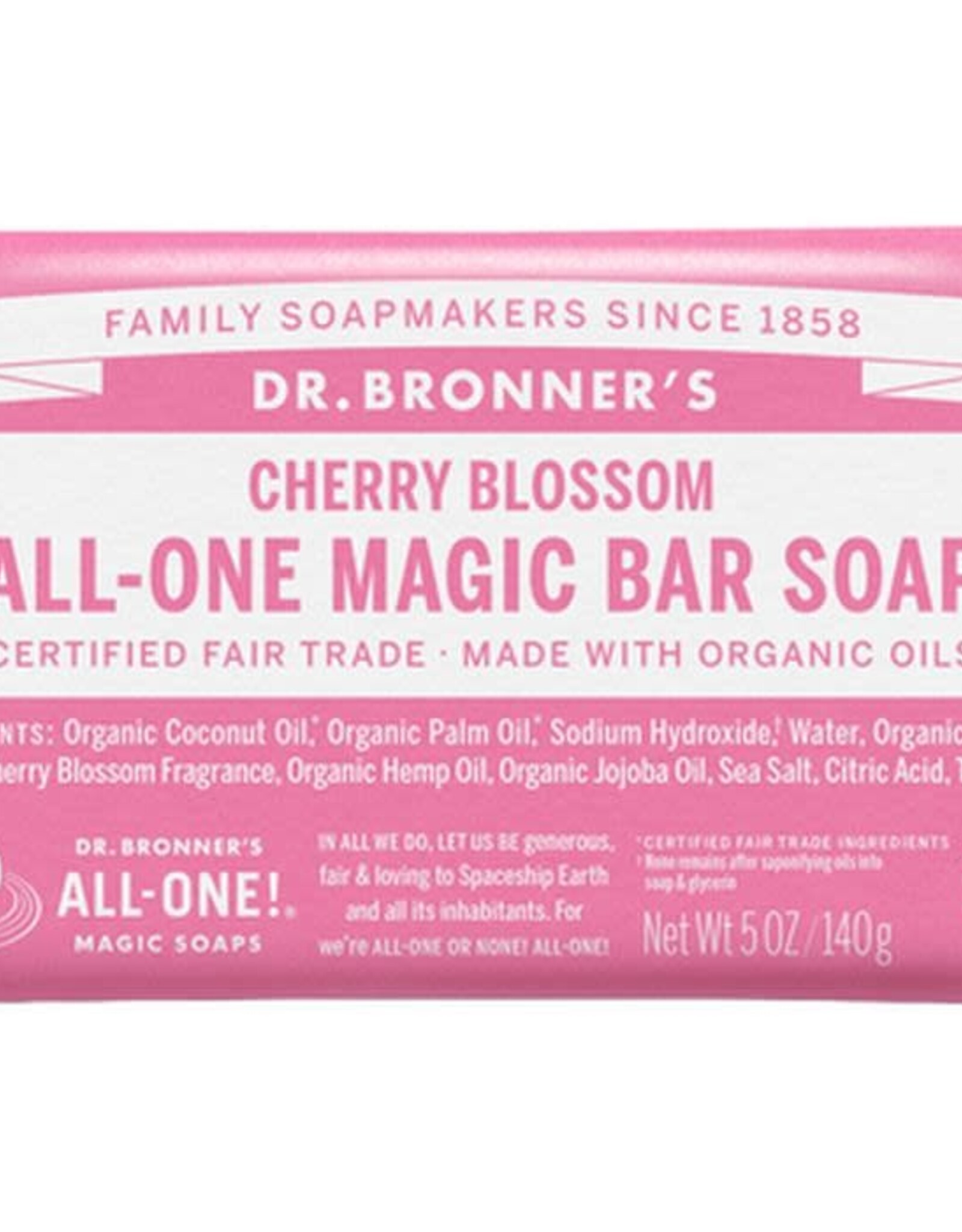 Dr. Bronner Dr. Bronner's - soap bar Cherry Blossom 140g