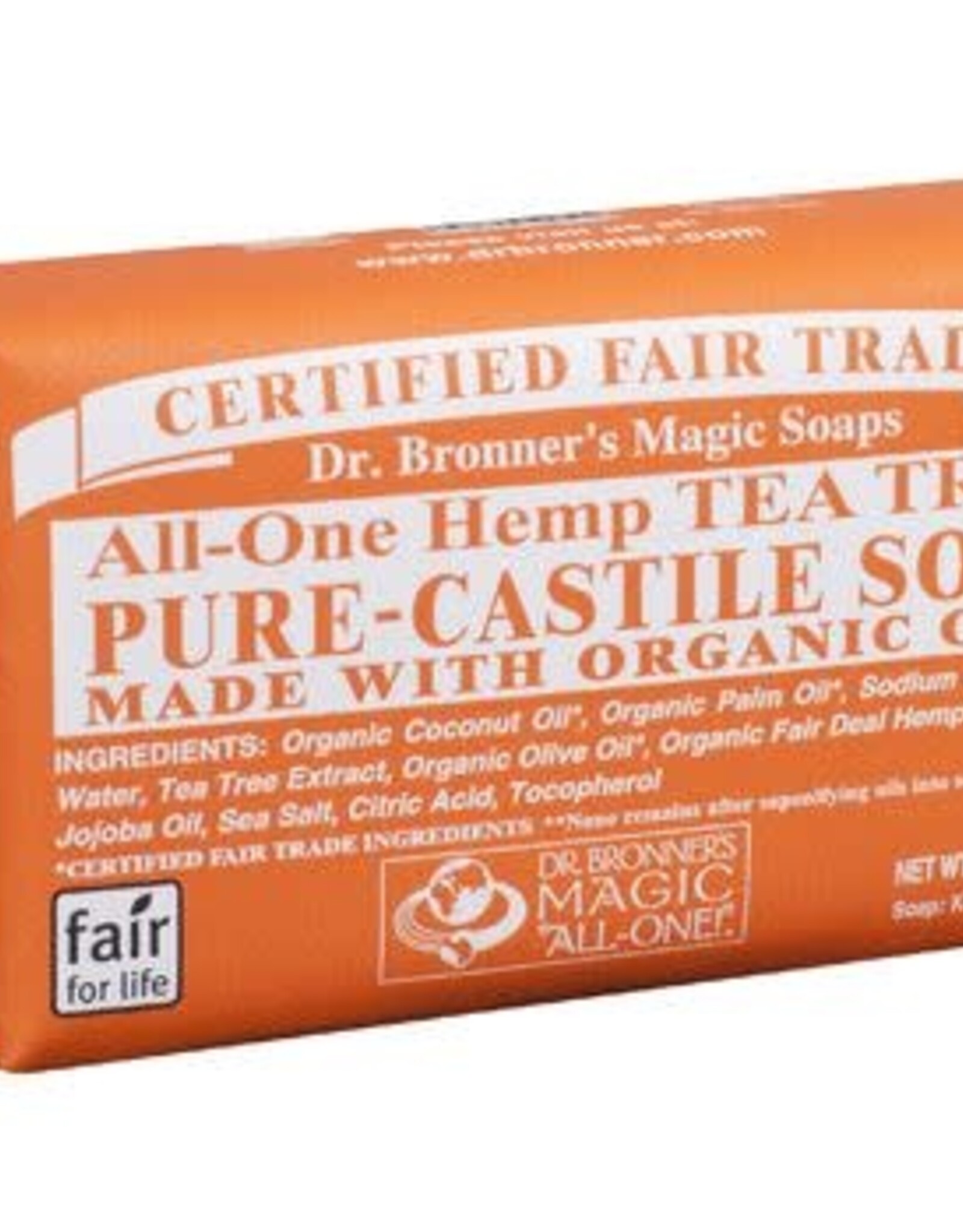 Dr. Bronner Dr. Bronner's - soap bar Tea Tree 140g