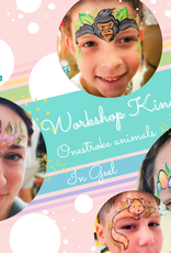 Roos met Witte Stippen Workshop 3 juli -  Thema Onestroke diertjes