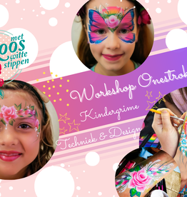 Roos met Witte Stippen Workshop 14 maart - Onestroke techniek & Design