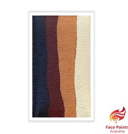 Face Paints Australia Stringybark Brush combo  FPA - 28g - Kristin Olsson collection