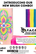 Face Paints Australia F.A.C.E.  Brush combo  FPA - 28g