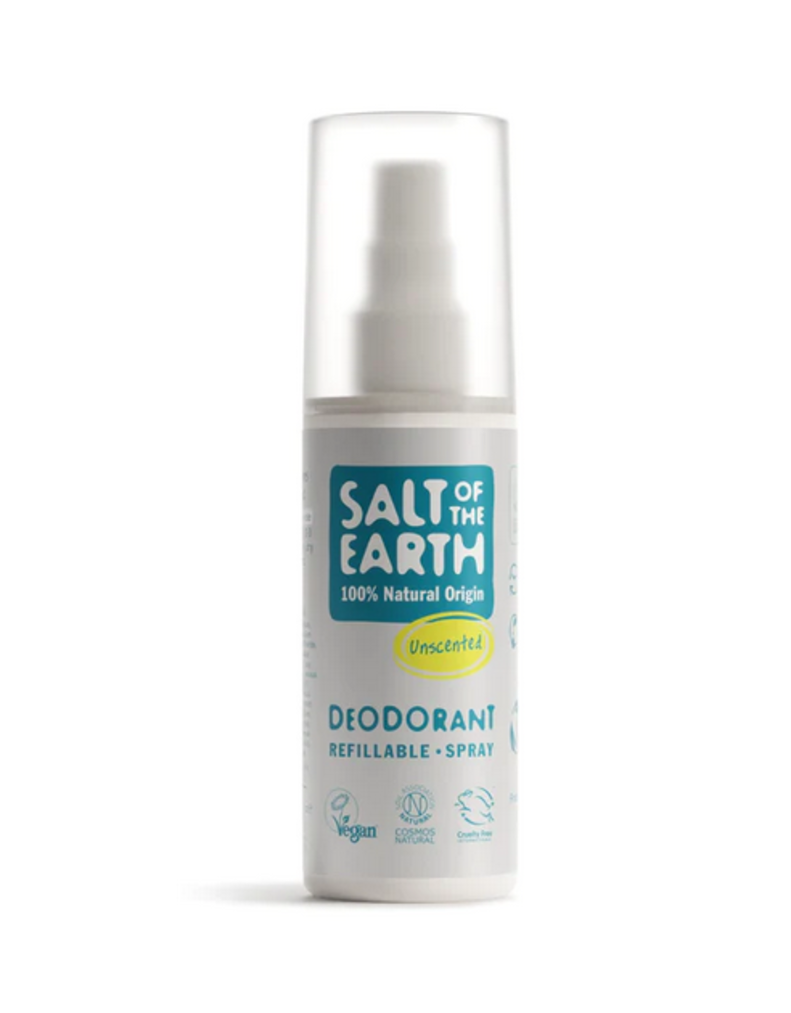 Salt of the Earth Unscented  natuurlijke deodorant natural spray 100 ml