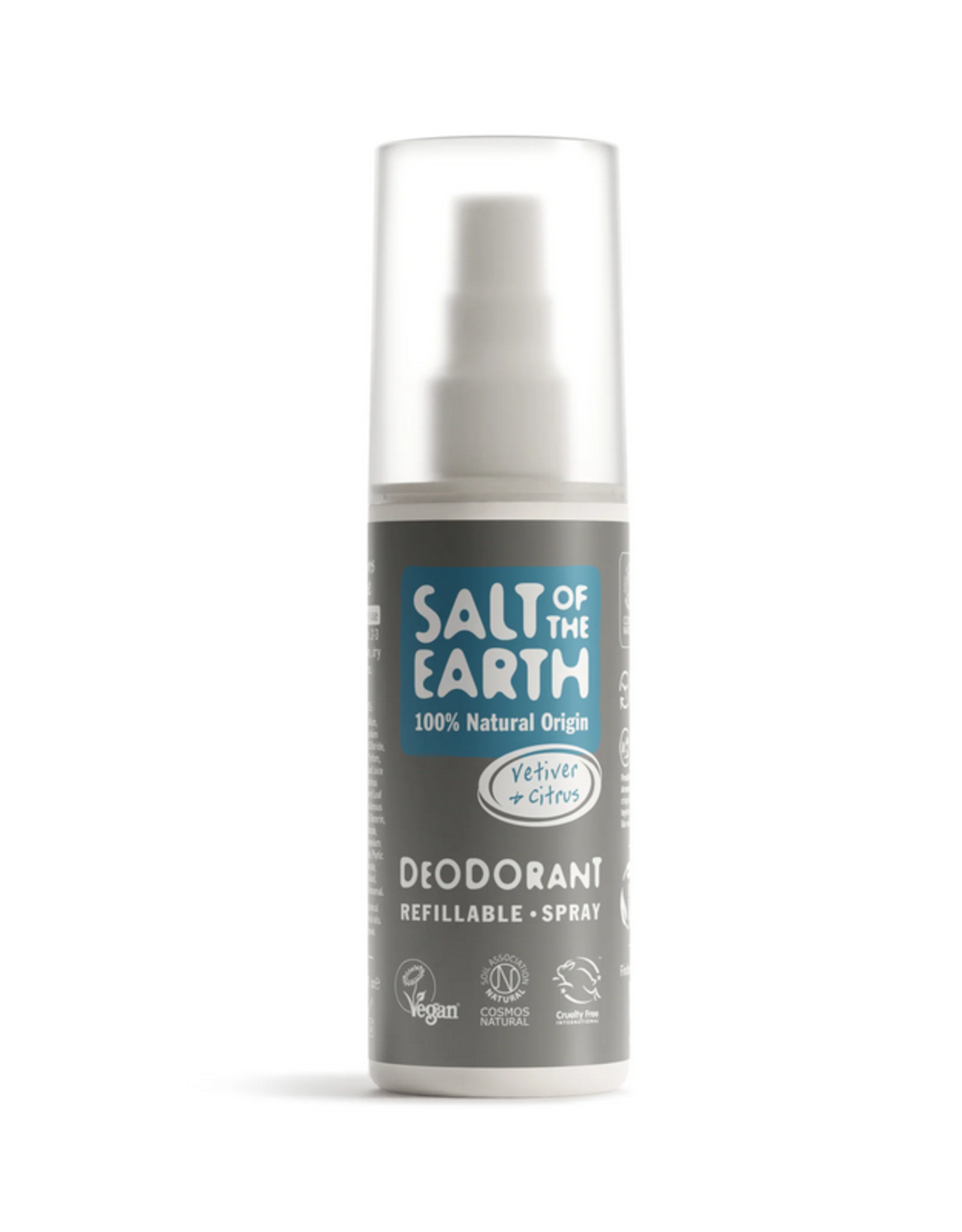 Salt of the Earth Vetiver & Citrus natuurlijke deo spray 100 ml