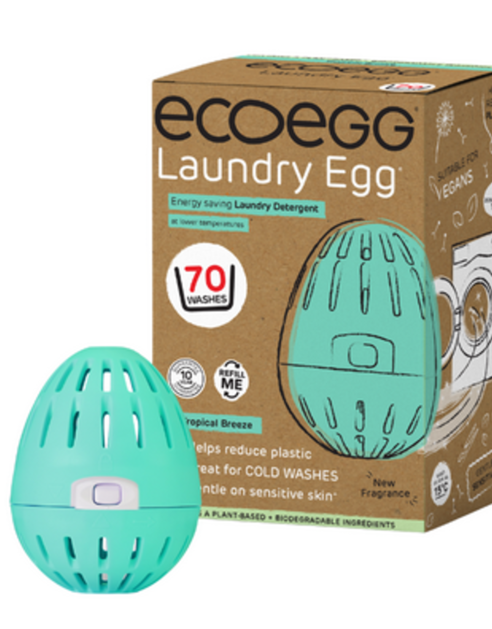 Ecoegg Ecoegg Laundry Egg  Tropical Breeze - 70 washes