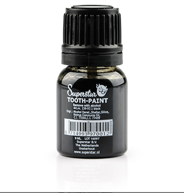 Superstar Superstar tandenlak / tooth paint zwart/ black 9ml